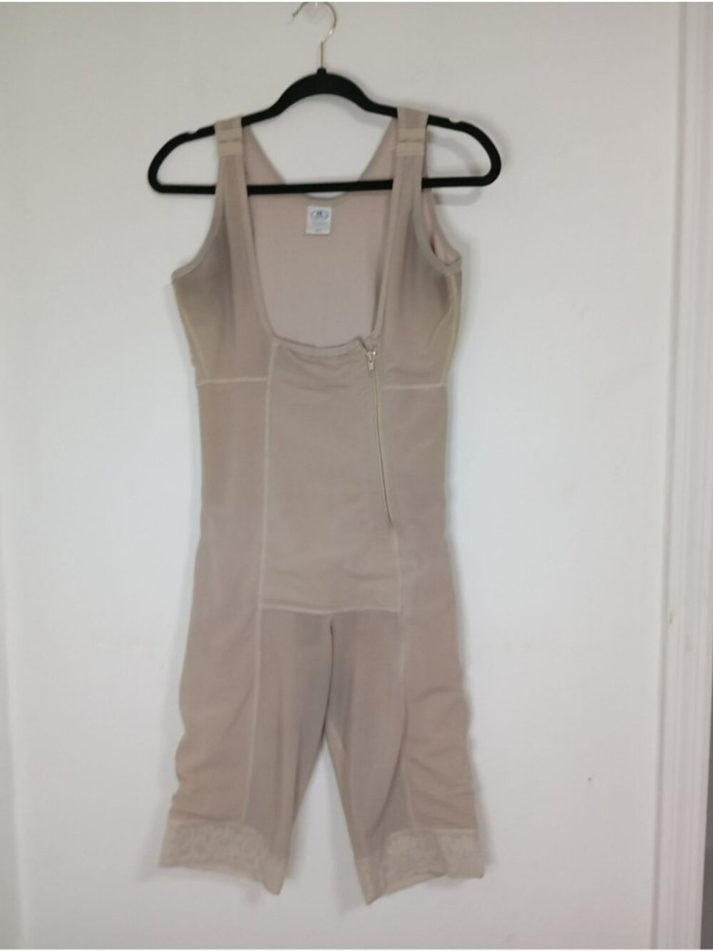 Post-Surgical Compression Garment Shapewear With Side Zipper 3XL Beige